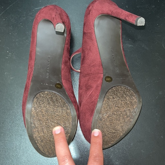 Stiletto Gianni Bini Maroon - Picture 9 of 9